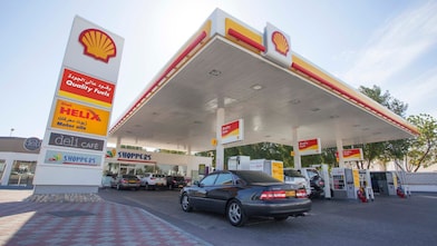 Oman Shell fuel station