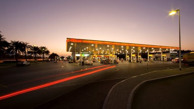 Oman Station at Night