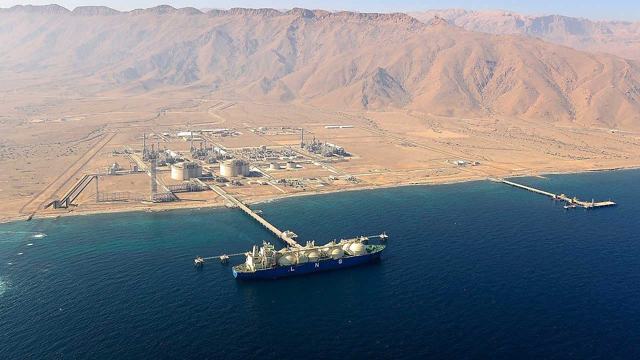 Shell oman lng facility