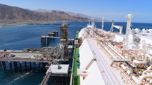 Oman LNG plant in Sur