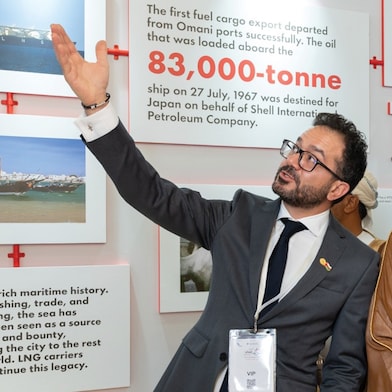 Oman Shell stand at OSW