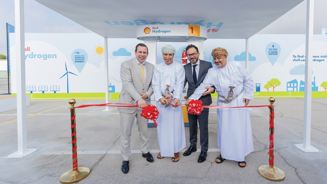 Oman’s first green hydrogen station ceremony