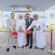 Oman’s first green hydrogen station ceremony