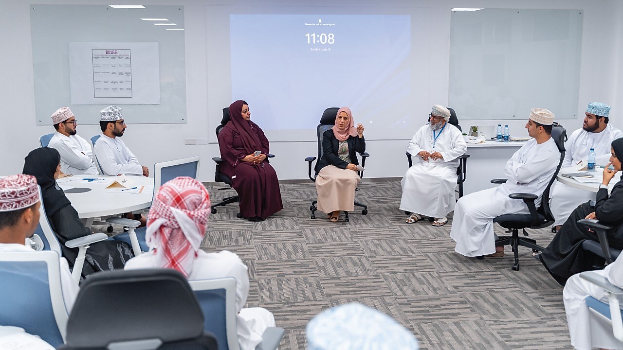 Group discussion with mentors