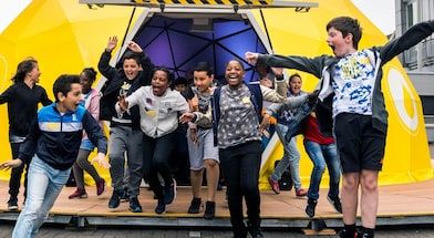 Kindergarten in the Donglian resettlement village