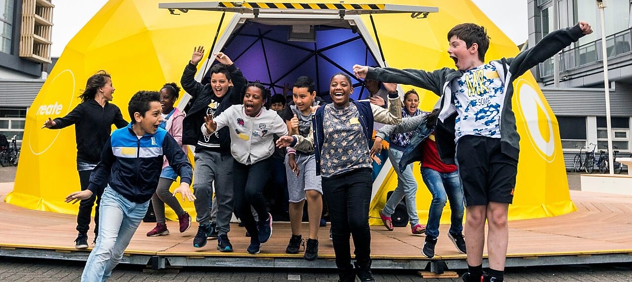 Kindergarten in the Donglian resettlement village
