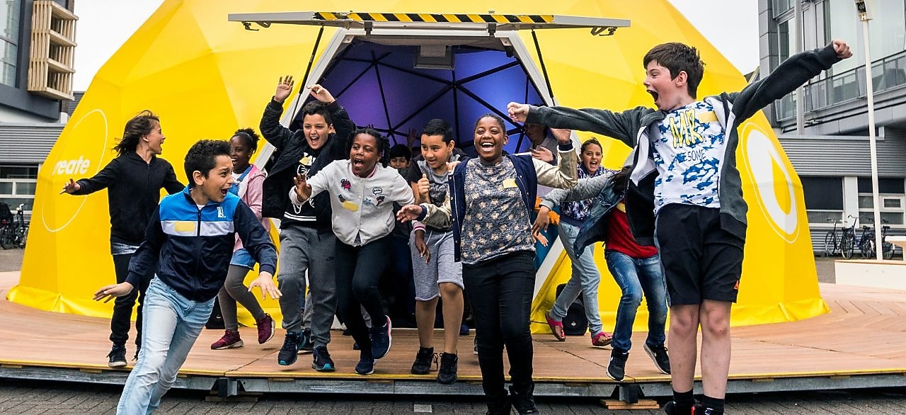 Kindergarten in the Donglian resettlement village