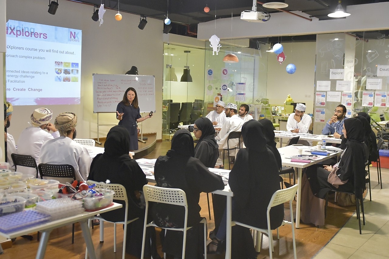 Shaping Learning executing the NXplorers “Train the Trainer” course at Engineering Village