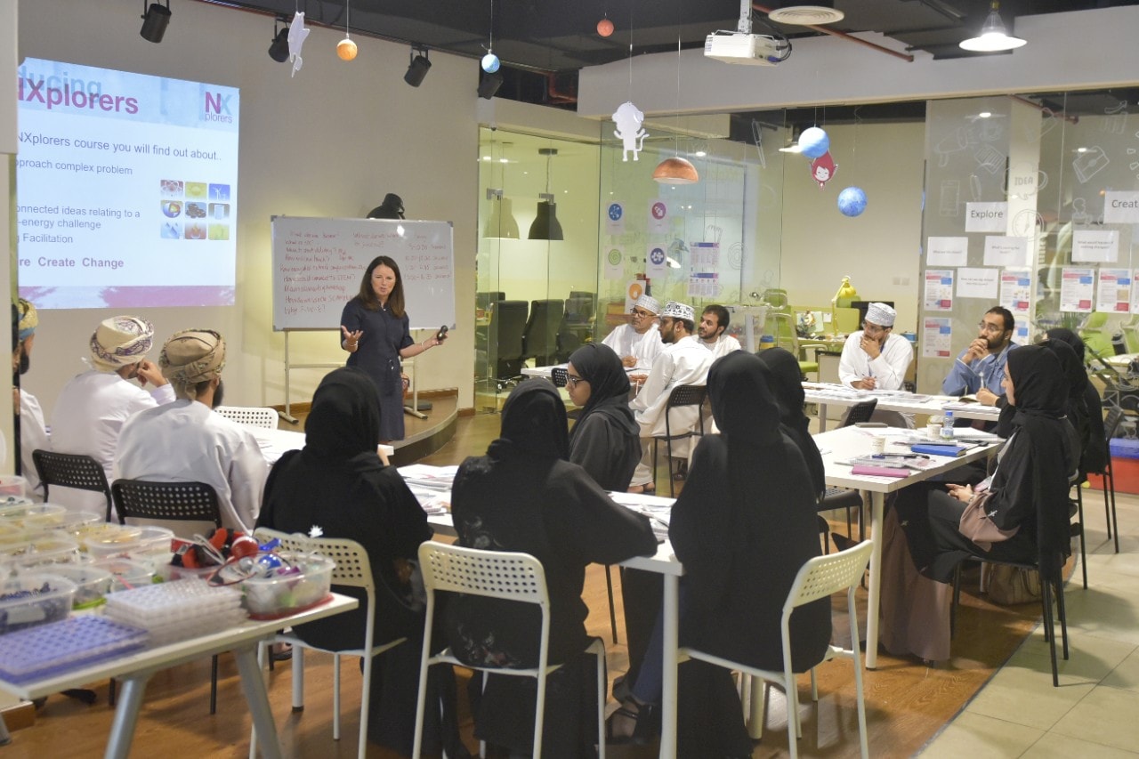 Shaping Learning executing the NXplorers “Train the Trainer” course at Engineering Village