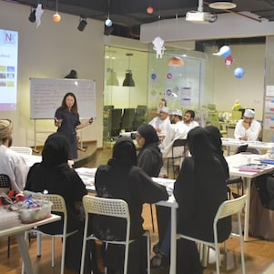 Shaping Learning executing the NXplorers “Train the Trainer” course at Engineering Village